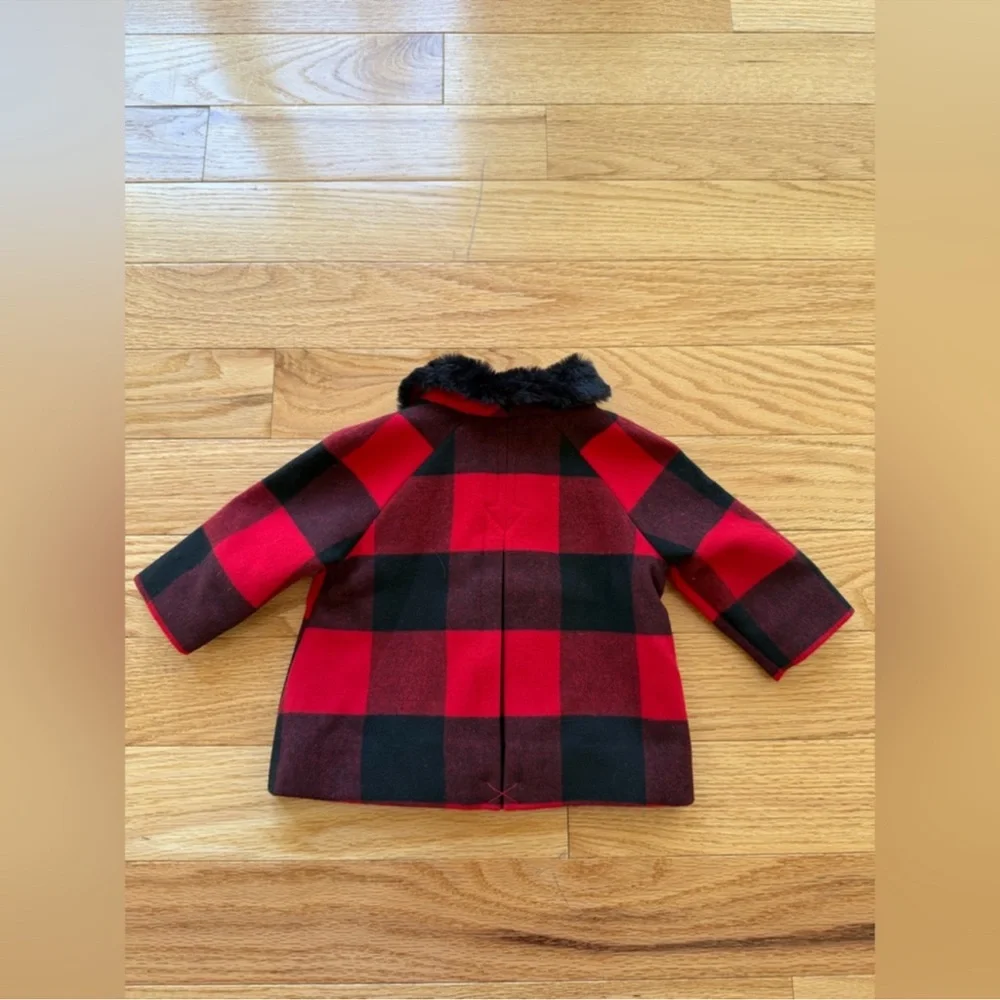 Baby gap buffalo plaid jacket